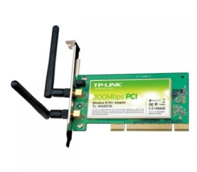 Imagine Placa Retea Wireless PCI TP-LINK TL-WN851N